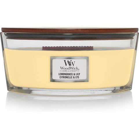 WoodWick Lemongrass and Lily ellipse