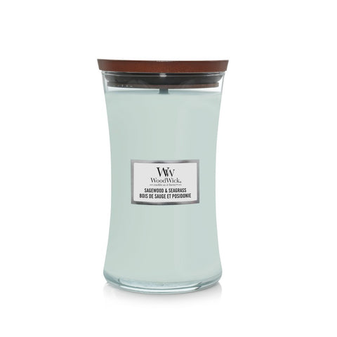 WoodWick Large Sagewood & Seagrass