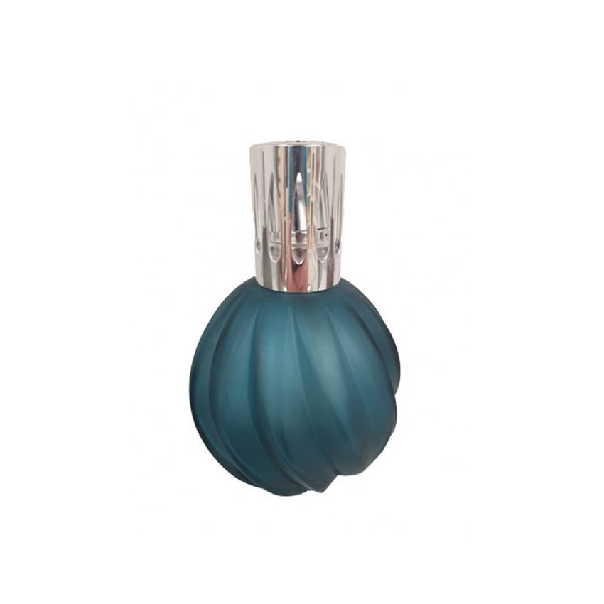 Frosted blue pumpkin fragrance lamp - luxe geurlamp