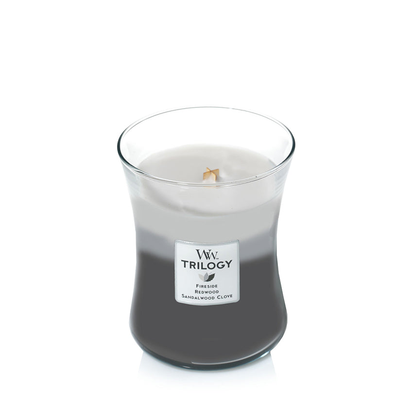 WoodWick Warm Woods Trilogy Medium
